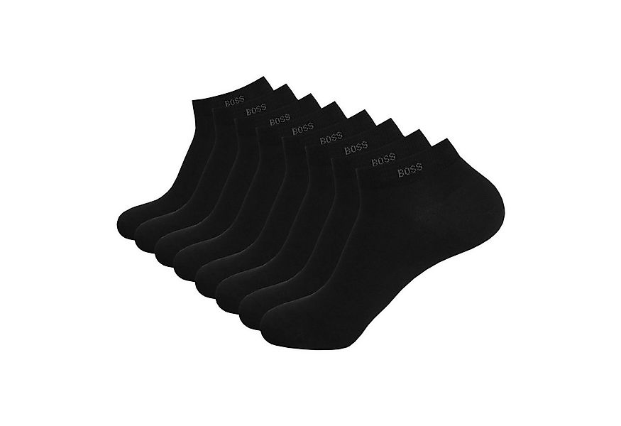 BOSS Sneakersocken AS Uni CC (4-Paar) mit BOSS Logo am Bündchen günstig online kaufen
