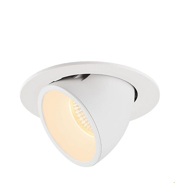 LED Deckeneinbauleuchte Numinos Gimble in Weiß 25,4W 2300lm 3000K 55° günstig online kaufen