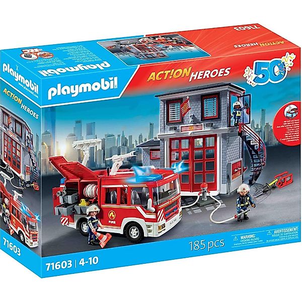 Playmobil® 71603 Feuerwehr-Megaset Konstruktions-Spielset günstig online kaufen