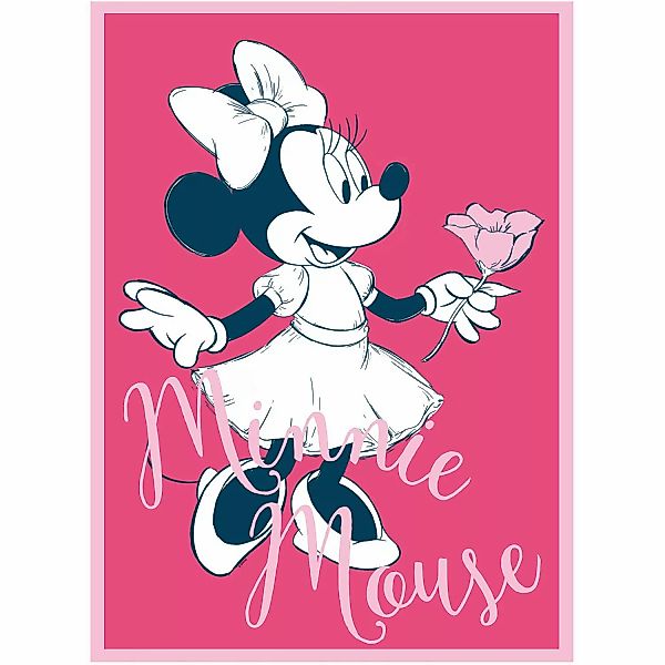 Komar Wandbild Minnie Mouse Girlie 50 x 70 cm günstig online kaufen