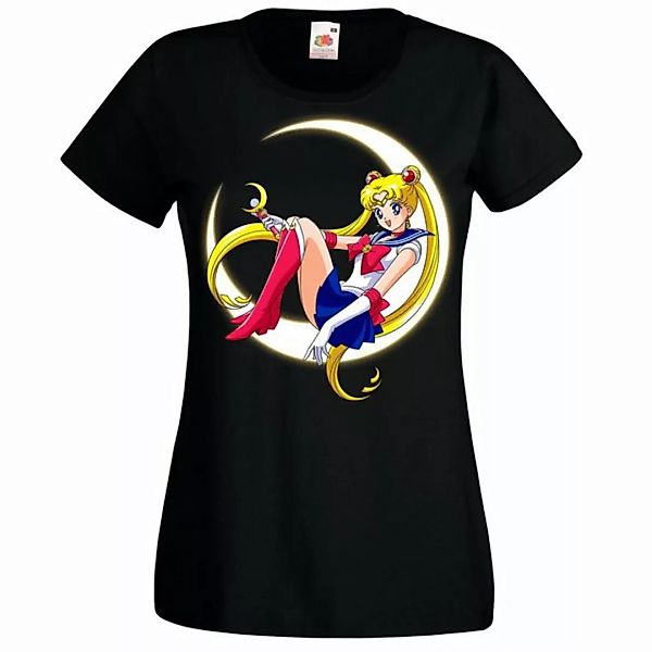 Youth Designz T-Shirt Sailor Moon Damen T-Shirt Mit trendigem Frontprint günstig online kaufen