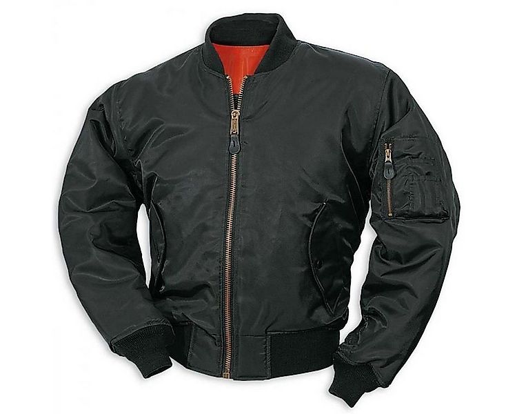 Brandit Bomberjacke Brandit MA1 Bomberjacke schwarz Street Style günstig online kaufen