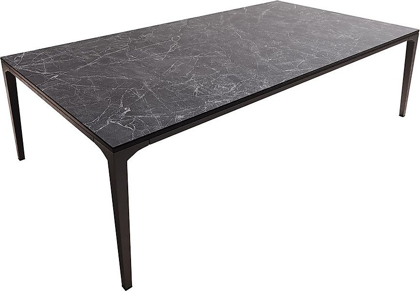 DELIFE Couchtisch Levente, Keramik Laminam® Nero Greco Anthrazit 110x60 cm günstig online kaufen