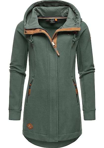 Ragwear Parka "Letti Fleece" mit Kapuze Sportliche Damen Fleecejacke mit Ka günstig online kaufen
