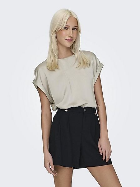 ONLY T-Shirt Glänzendes Silky Shirts Oberteil mit Seiden Optik ONLLIEKE S/S günstig online kaufen
