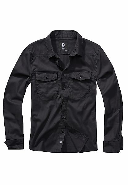 Brandit Langarm-Poloshirt "Brandit Herren Flanellshirt" 1 Stk. günstig online kaufen