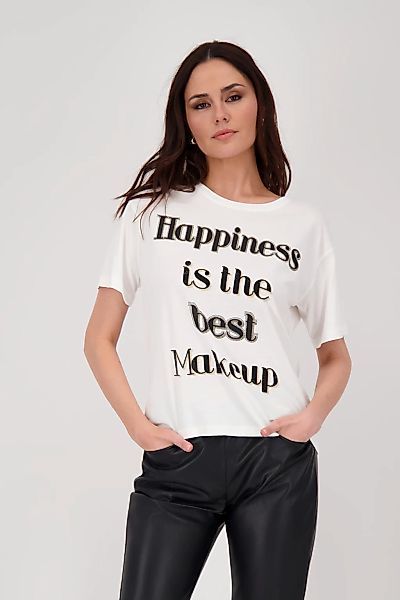 Monari T-Shirt "Shirt Happiness", Mit Rundhalsausschnitt günstig online kaufen