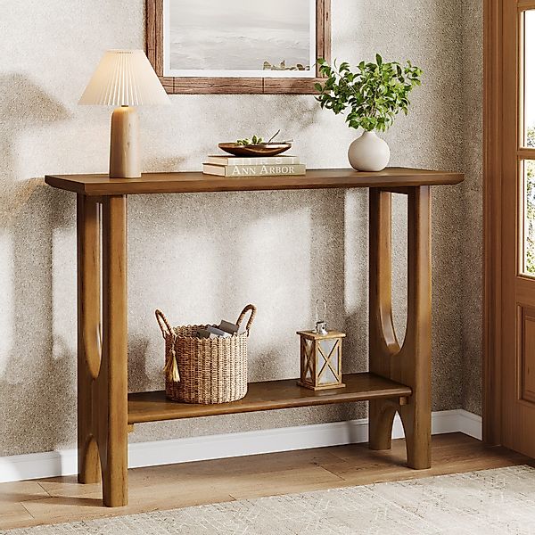 Tribesigns Konsolentisch 105cm Eingangstisch mit Ablagefläche, günstig online kaufen