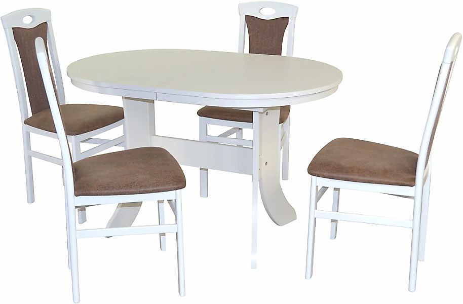 HOFMANN LIVING AND MORE Essgruppe »5tlg. Tischgruppe«, (Spar-Set, 5 tlg., 5 günstig online kaufen