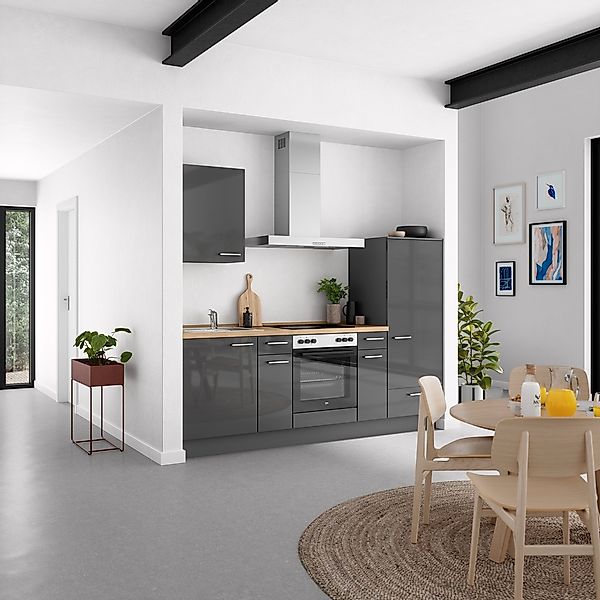 nobilia Küchenzeile ""Flash I"" vormontiert, Ausrichtung wählbar, Breite 24 günstig online kaufen