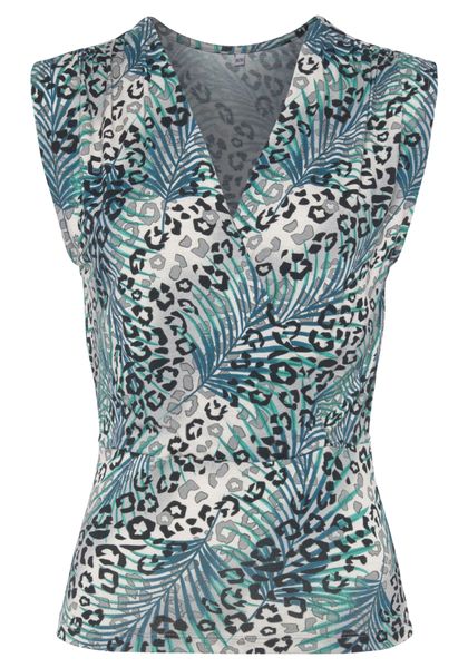 LASCANA Shirttop mit Raffungen an der günstig online kaufen