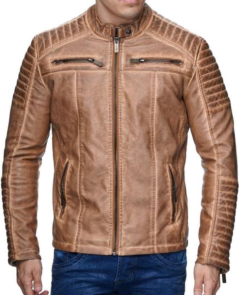 RedBridge Lederimitatjacke Red Bridge Herren Biker günstig online kaufen