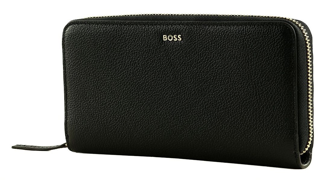 BOSS Geldbörse Ziparound Wallet, aus echtem Rindsleder günstig online kaufen