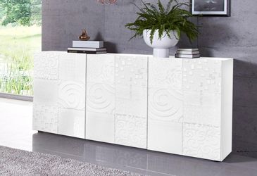 INOSIGN Sideboard "Miro" Breite 181 cm mit dekorativem Siebdruck günstig online kaufen