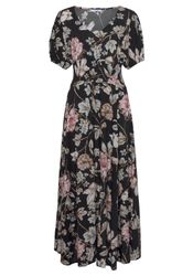 LASCANA Maxikleid mit Blumendruck und leichten günstig online kaufen
