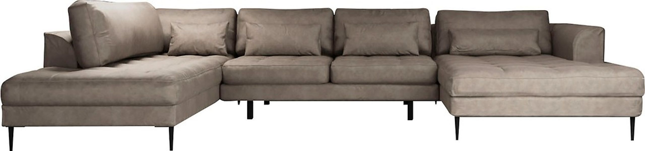 TRENDMANUFAKTUR Wohnlandschaft »Luzi, gemütliches Sofa, extra viel Platz, v günstig online kaufen