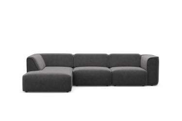 RAUM.ID Ecksofa "Merid L-Form, jederzeit durch Module erweiterbar, B/T/H: 2 günstig online kaufen