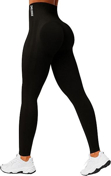 Smilodox Leggings Sonnia, Stretch Fit Sporthose mit V-Shape Kontur & Scrunc günstig online kaufen
