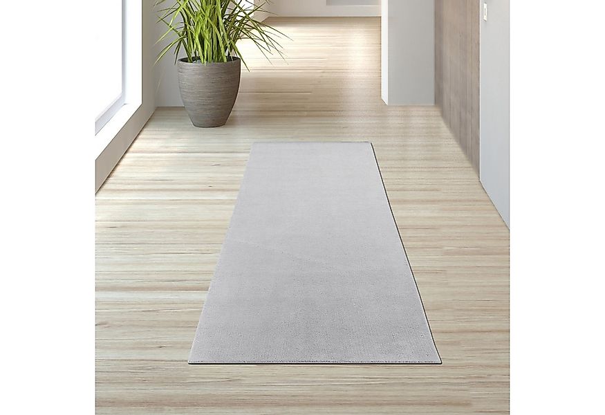 TeppichHome24 Teppich Teppich silber weich dekorativ pflegeleicht, rechteck günstig online kaufen
