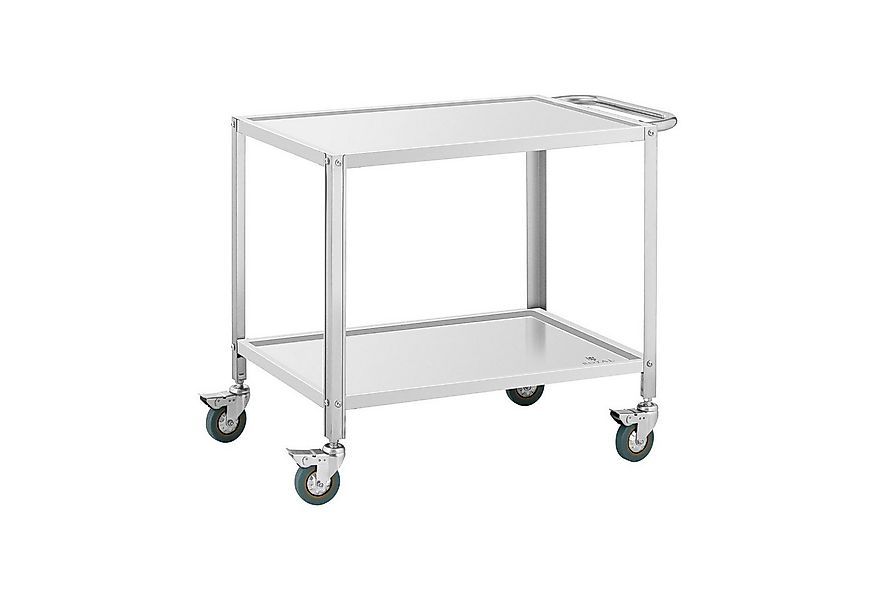 Royal Catering Servierwagen 2 Ebenen Küchenwagen Küchenrollwagen Lenkrollen günstig online kaufen