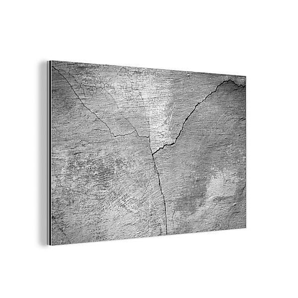 MuchoWow Metallbild Beton - Industriell - günstig online kaufen