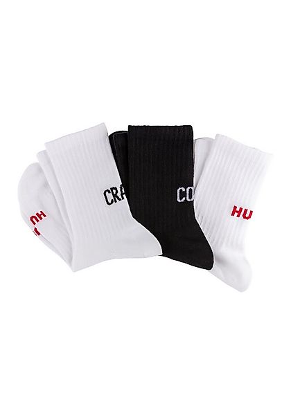 HUGO Freizeitsocken 3P QS MESSAGES CC W (Packung, 3-Paar, 3er Pack) mit Log günstig online kaufen
