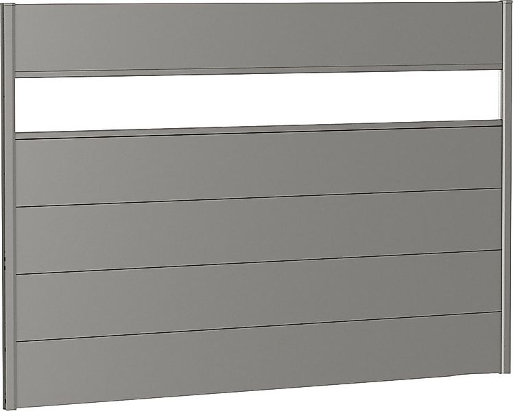 Biohort Sichtschutzelement 5 Metall-Paneele, 1 Acrylglas-Paneel und 2 Schie günstig online kaufen