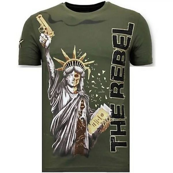 Local Fanatic  T-Shirt Mit Strass Der Rebell günstig online kaufen