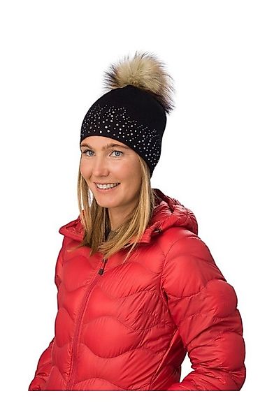 Eisbär Bommelmütze Mütze (Pompon) Nalin Lux Crystal - Merinomix - Damen sch günstig online kaufen