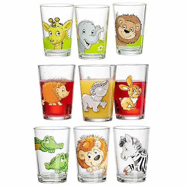 Ritzenhoff & Breker Kinderbecher »Kindergläser Dschungel/Wald/Zoo 205 ml 9e günstig online kaufen