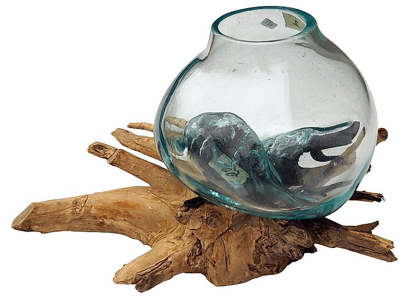 Guru-Shop Dekovase Wurzelholz Vase - 1 günstig online kaufen