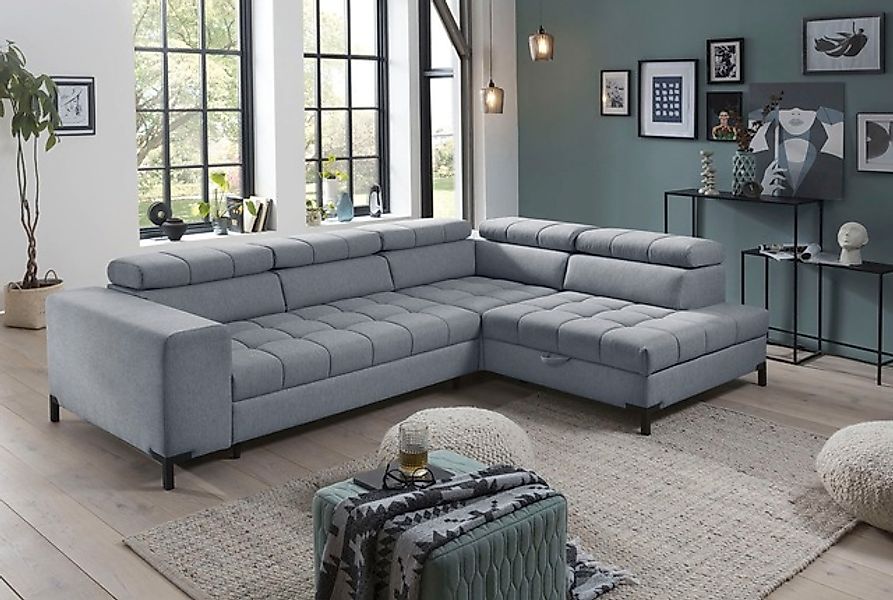 exxpo - sofa fashion Ecksofa »Bocco, hochwertige Verarbeitung, toller Sitzk günstig online kaufen