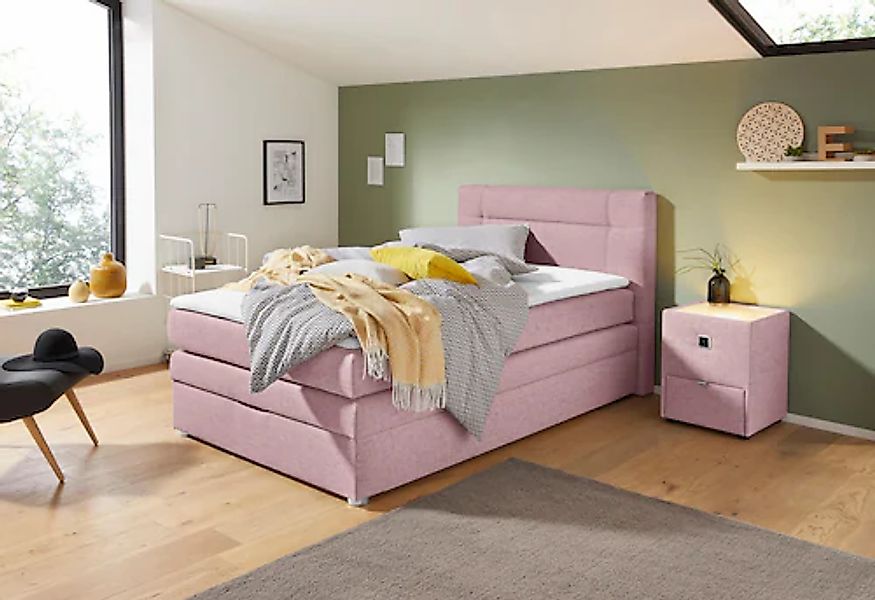 Jockenhöfer Gruppe Boxspringbett »Carmen« mit Bettkasten und Topper, erhält günstig online kaufen