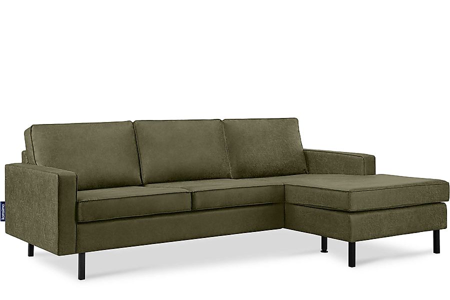 KONSIMO® Ecksofa INVIA Rechtes Ecksofa mit günstig online kaufen