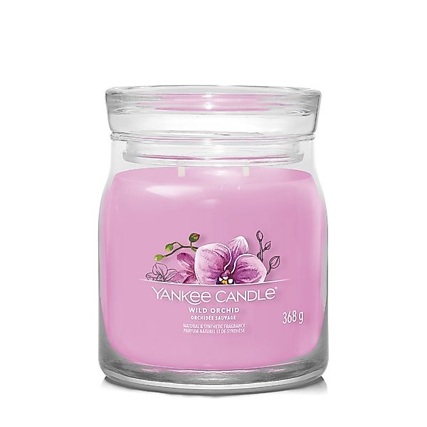 Yankee Candle Duftkerze Signature Wild Orchid 368g günstig online kaufen