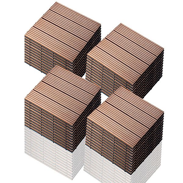 euroharry WPC-Fliesen 44-St. 4m² Terrassenplatten, 30x30 günstig online kaufen