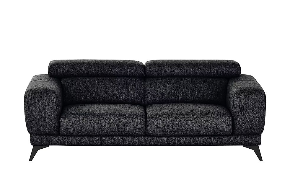 Sofa - schwarz - 202 cm - 76 cm - 106 cm - Polstermöbel > Sofas > Einzelsof günstig online kaufen