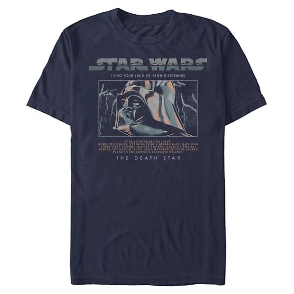 Star Wars - Darth Vader Vader Lightning - Männer T-Shirt günstig online kaufen