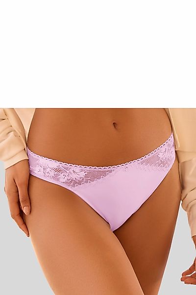 LASCANA mit hübschen Spitzeneinsätzen günstig online kaufen