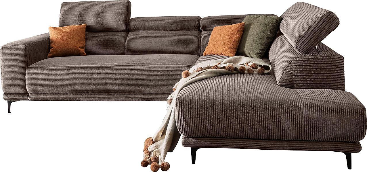 alina Ecksofa Hikari, wahlweise mit Sitzvorzug, günstig online kaufen