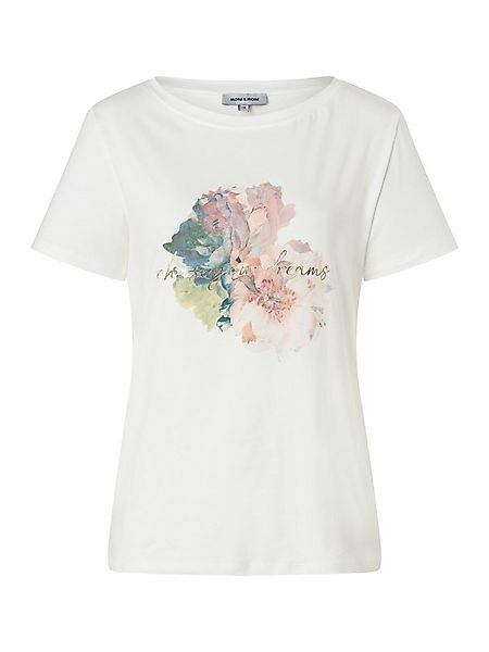 MORE&MORE Kurzarmshirt Baumwollmix-Printshirt kurzarm günstig online kaufen