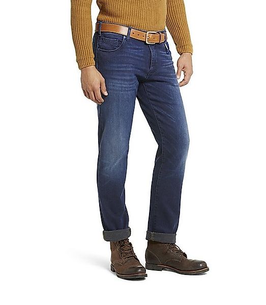 MEYER 5-Pocket-Jeans M5 Slim mit Rundbundverarbeitung günstig online kaufen
