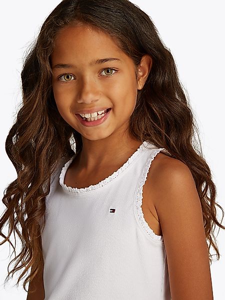 Tommy Hilfiger Tanktop ESSENTIAL RIB LACE günstig online kaufen