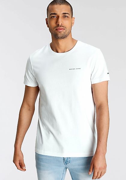 Bruno Banani T-Shirt schmal geschnitten, mit günstig online kaufen