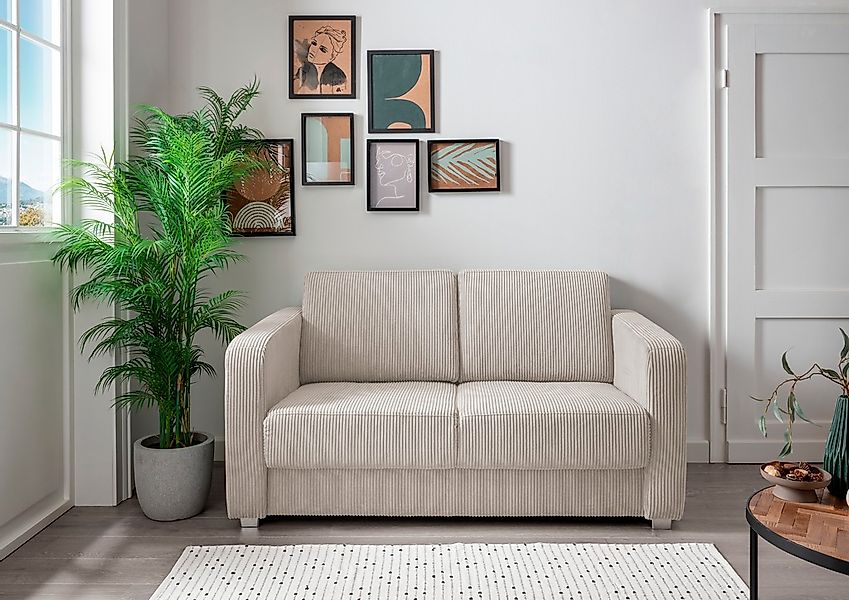 INOSIGN Schlafsofa "Mia Problemlöser Sofa, Einzelauszug, Bettsofa, zeitlos günstig online kaufen