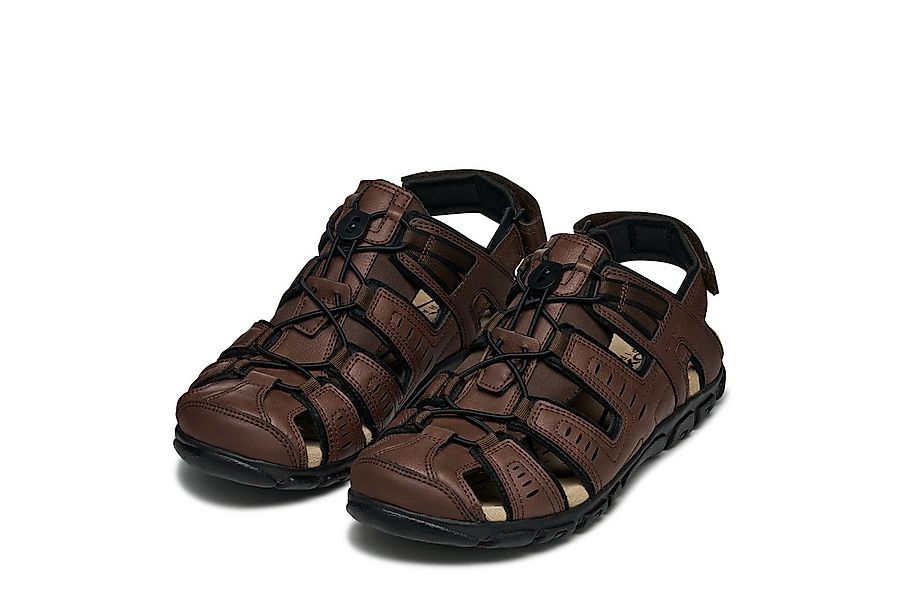 Geox UOMO SANDAL STRADA C Sandale, Sommerschuh, Klettschuh, Outdoorsandale, günstig online kaufen
