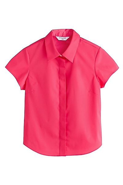 Next Hemdbluse Körpernahes Essential Kurzarmshirt mit Stretch (1-tlg) günstig online kaufen