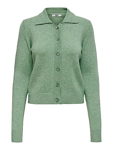 ONLY Kragendetail- Strickjacke Damen Grün günstig online kaufen