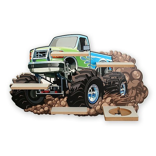 Kreative Feder Kinderregal MUSIKBOX-REGAL Monstertruck, für günstig online kaufen