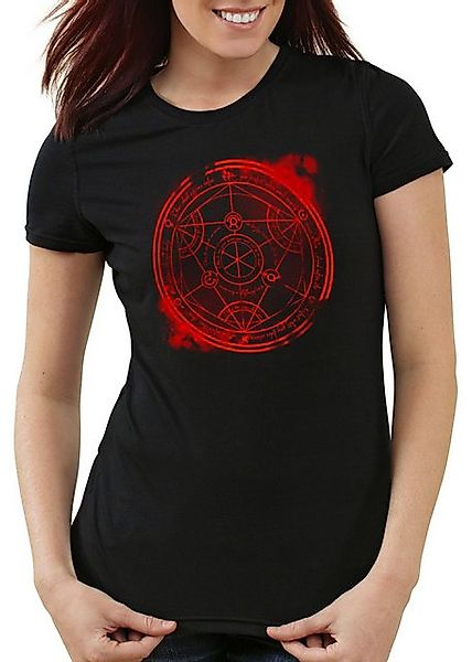 style3 T-Shirt Red Circle Anime Manga Japan Alchemist günstig online kaufen